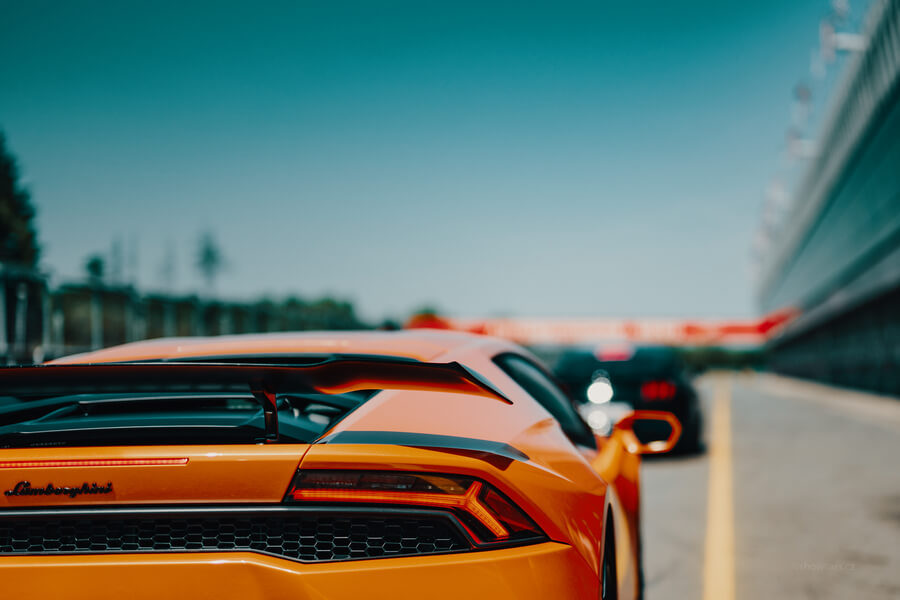 Jízda v Lamborghini Huracán v Mostě