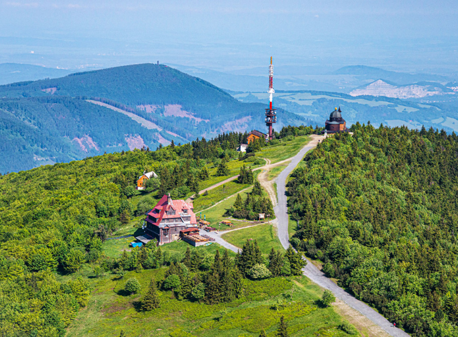 Vyhlídkový let nad Beskydy