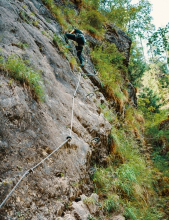  Ferratový kurz v Rakousku - Kitzlochklamm