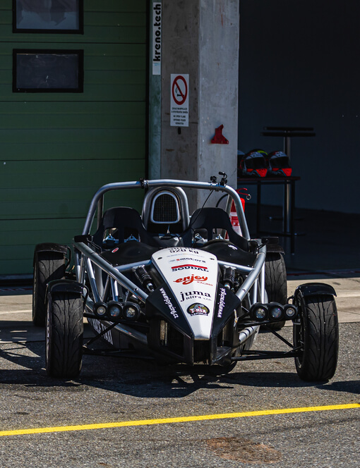 Jízda v Ariel Atom 3.5 jako spolujezdec