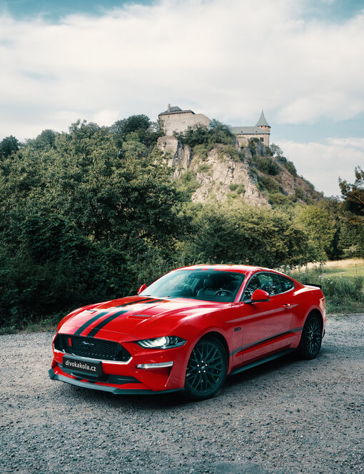 Jízda ve Fordu Mustang Coyote V8