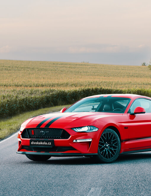 Pronájem Fordu Mustang Coyote V8