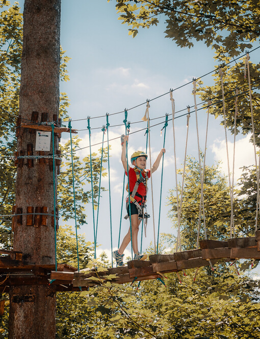 Lanový park a baby park