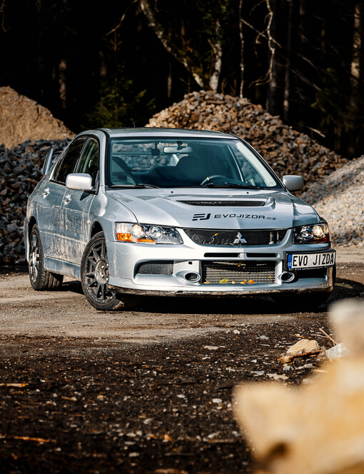 Jízda v Mitsubishi Lancer EVO IX