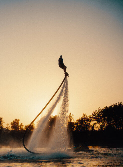 Flyboarding s mistrem ČR