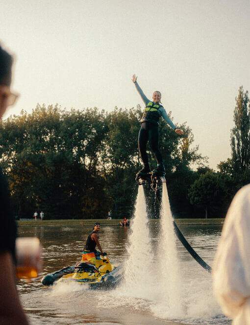 Flyboarding s mistrem ČR