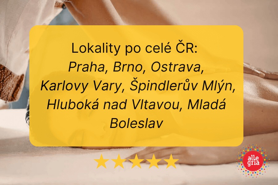 Olejová relaxační masáž