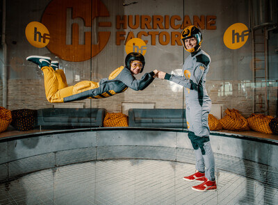 Indoor skydiving