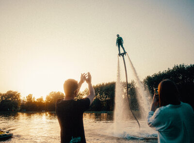 Flyboarding s mistrem ČR