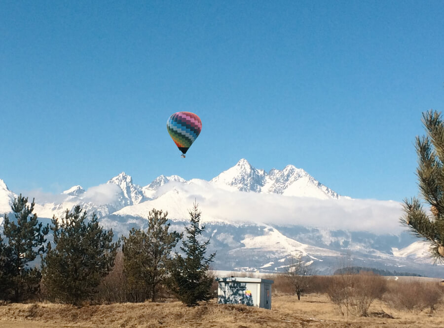 Expediční let balónem na Slovensku