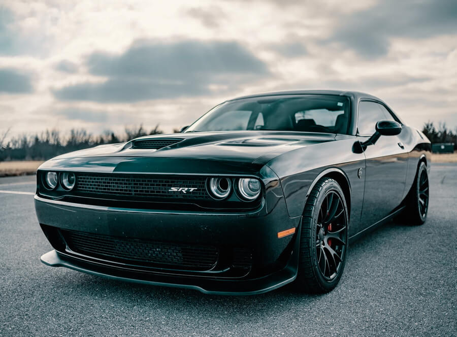 Jízda Dodge Challenger SRT Hellcat Widebody v Mostě