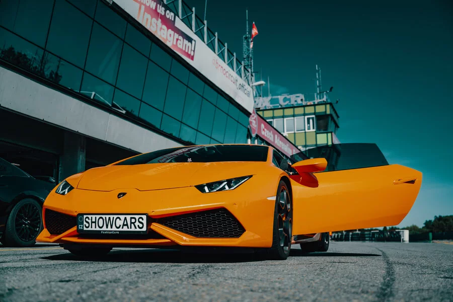 Jízda v Lamborghini Huracán v Mostě