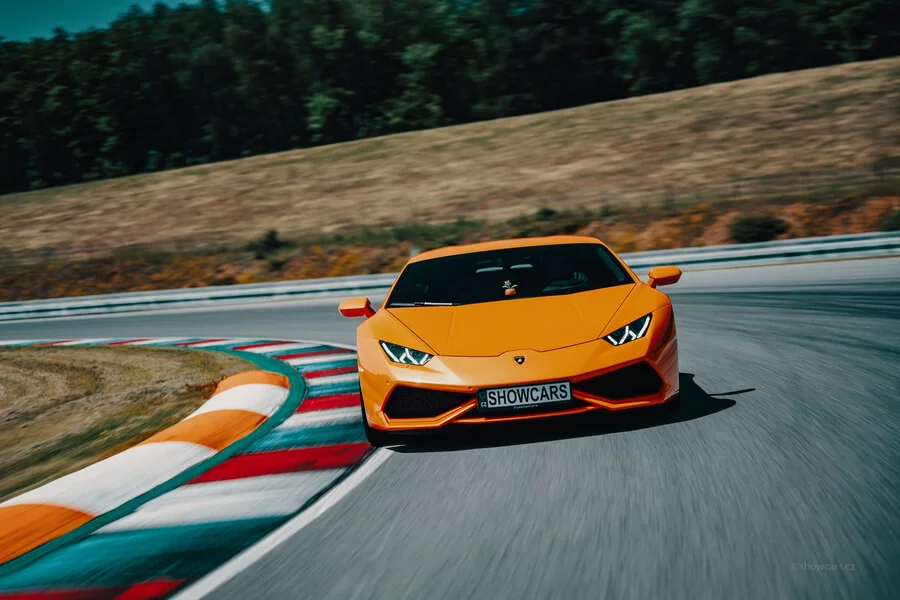 Jízda v Lamborghini Huracán v Mostě