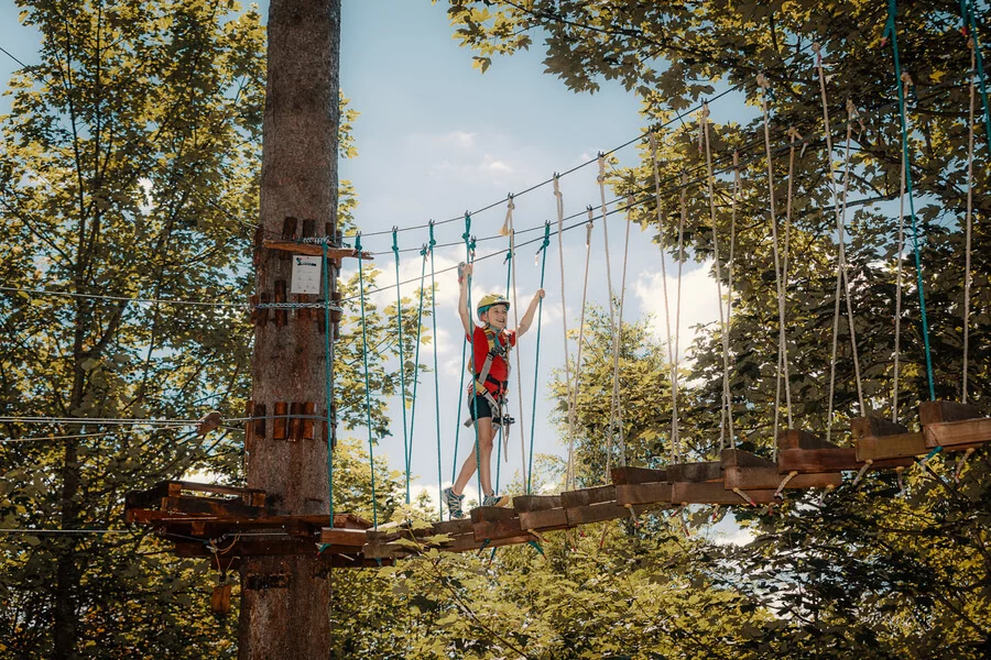 Lanový park a baby park