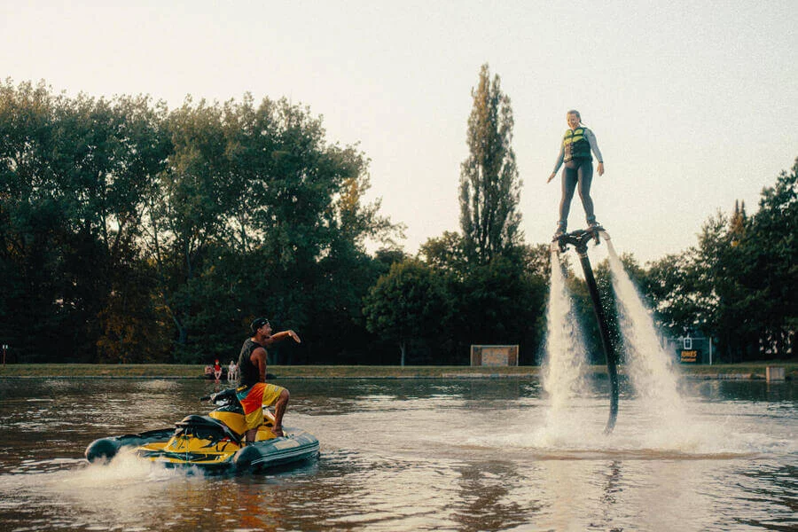 Flyboarding s mistrem ČR