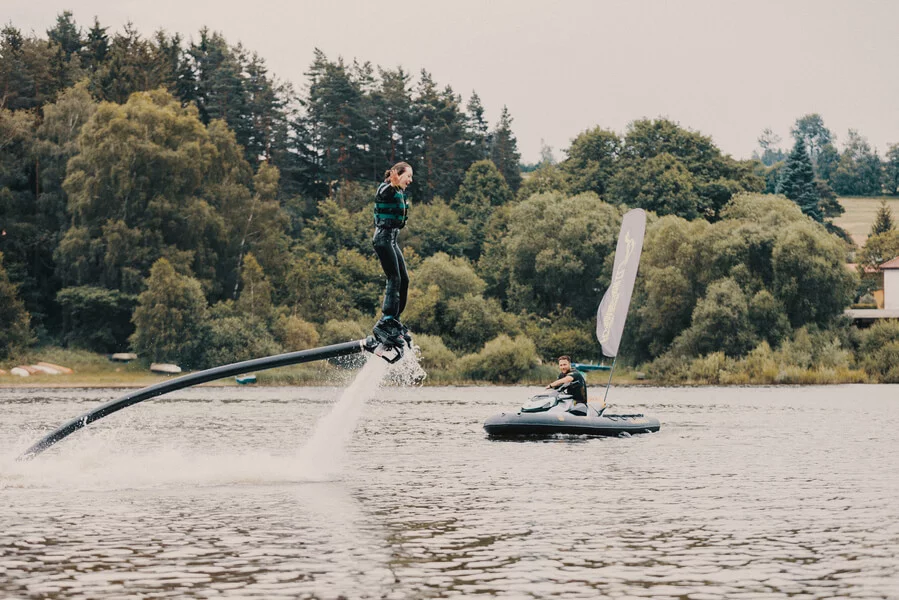 Flyboarding s mistrem ČR