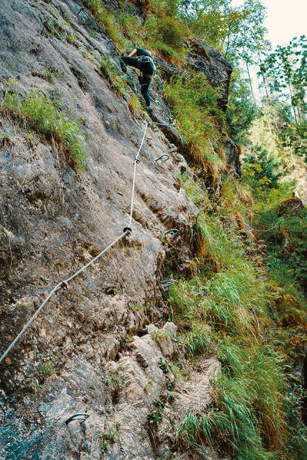  Ferratový kurz v Rakousku - Kitzlochklamm