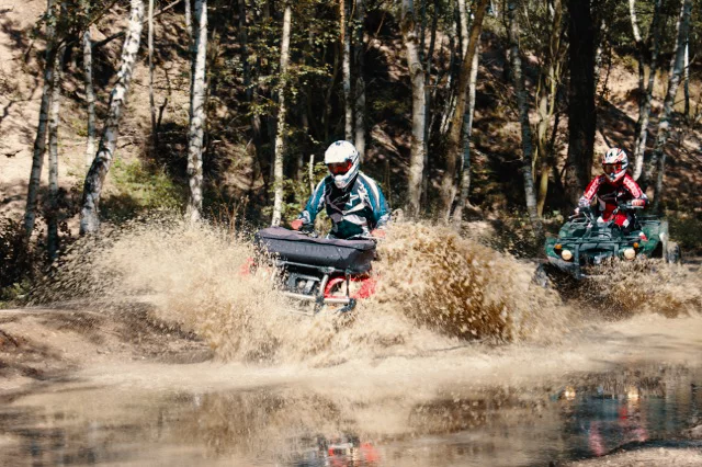 Adrenalinová jízda na čtyřkolce  