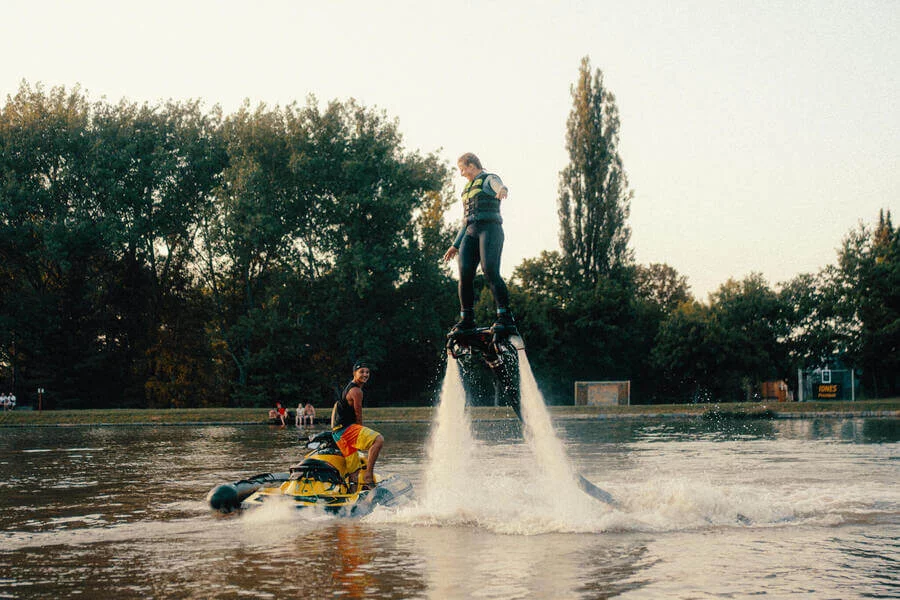 Flyboarding s mistrem ČR