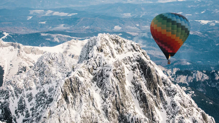 Expediční let balónem na Slovensku