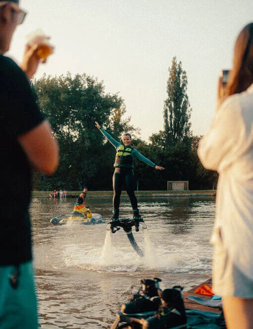 Flyboarding s mistrem ČR