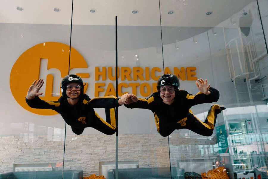 Indoor skydiving junior + video ZDARMA