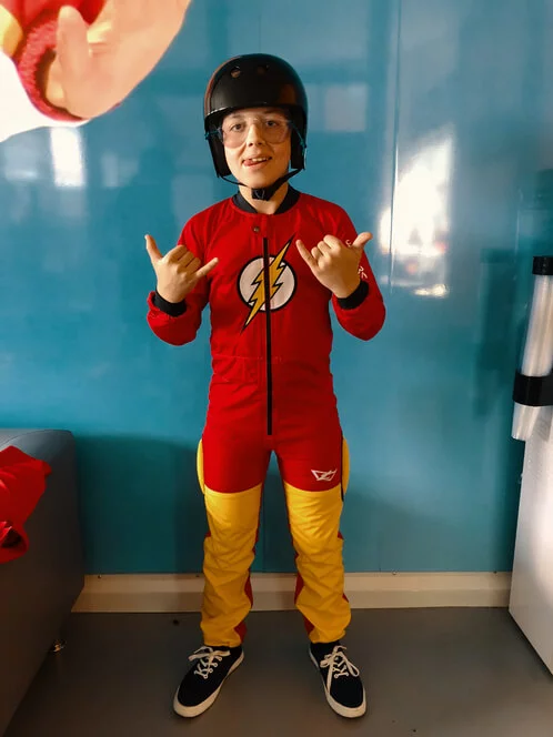 Indoor skydiving junior + video ZDARMA