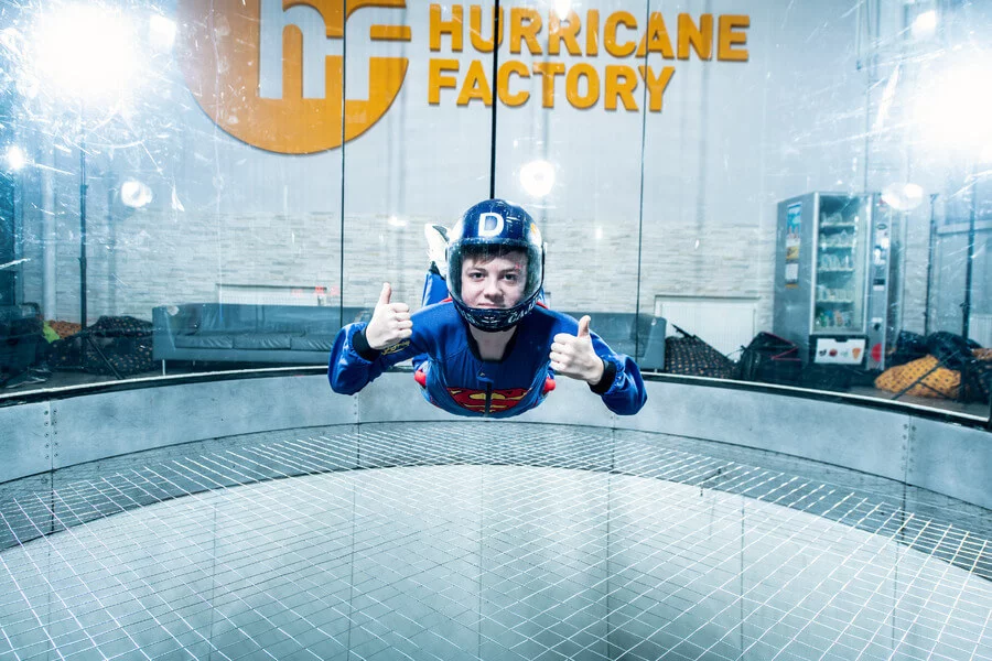 Indoor skydiving junior + video ZDARMA