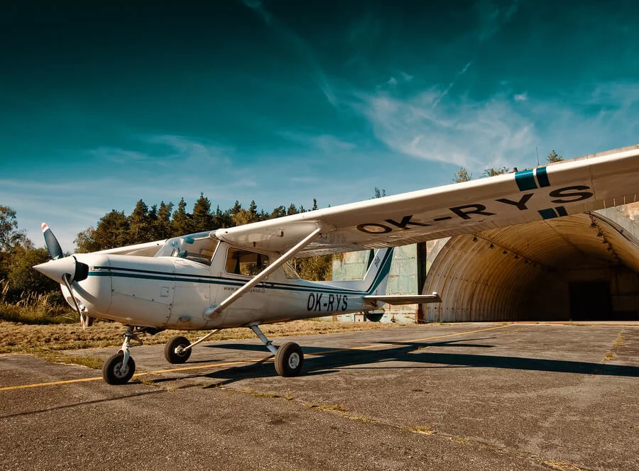 Fotolet s letadlem Cessna 152 pro 1 v Roudnici nad Vltavou