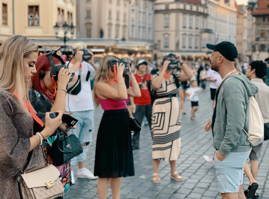 Netradiční prohlídka Prahy s virtuální realitou