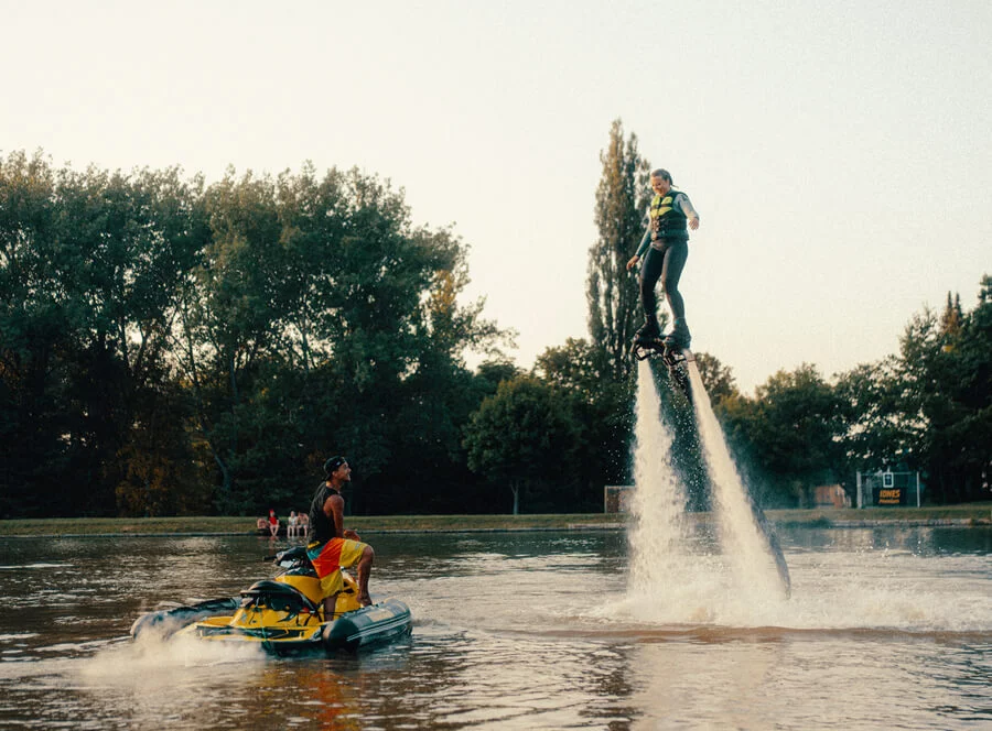 Flyboarding s mistrem ČR