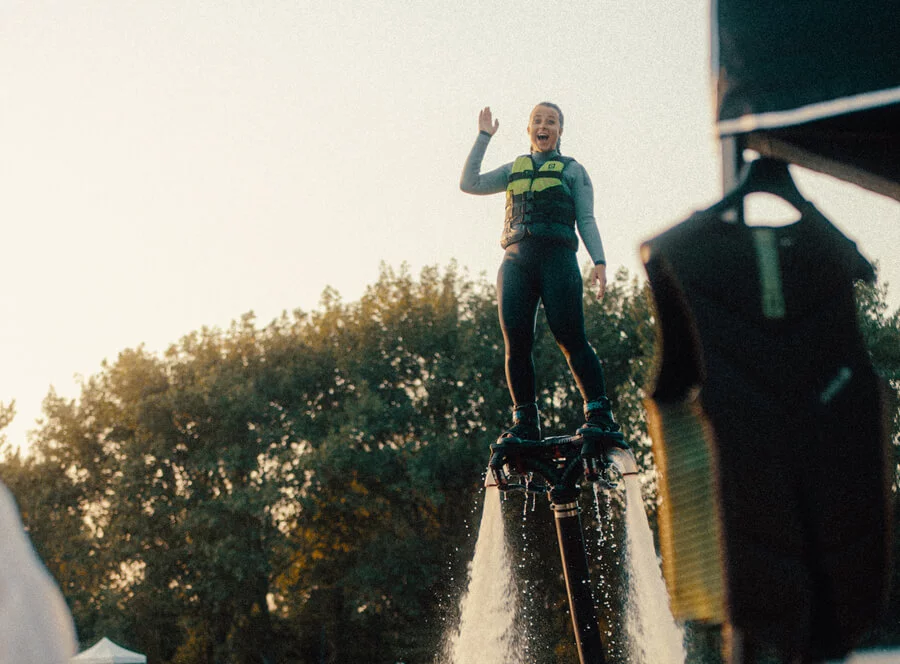 Flyboarding s mistrem ČR